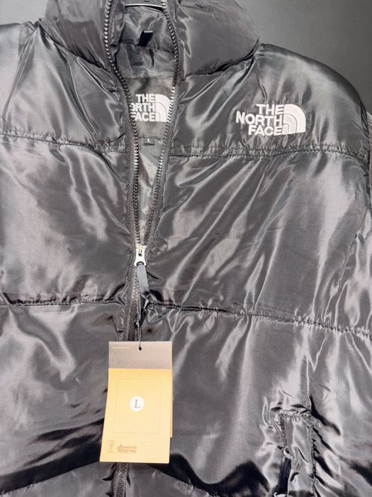 Geacă L The North Face negru neagră Nouă nepurtată  Newma