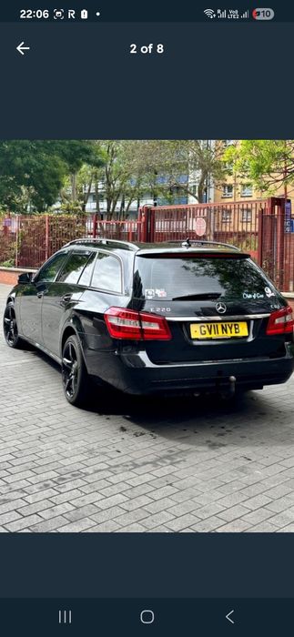 Mercedes e220 combi motor 651