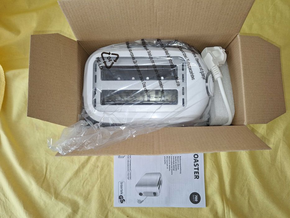 Toaster model InterTek, prajitor pentru paine