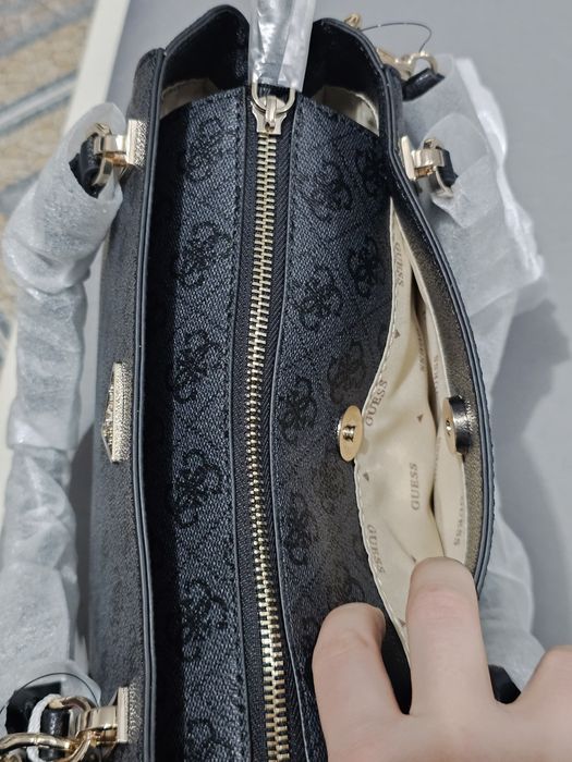 Geanta GUESS Noelle ll luxury satchel