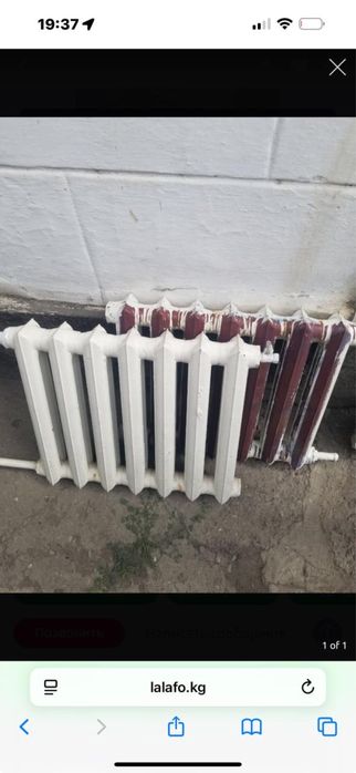 Чугунные батареи/ батарейка/