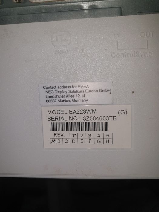 Monitor NEC MultiSync