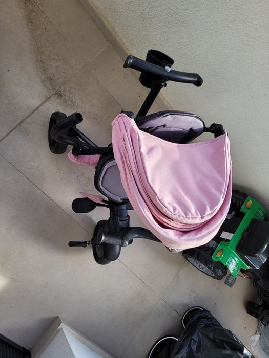 Tricicleta ultrapliabila Qplay Nova, pink