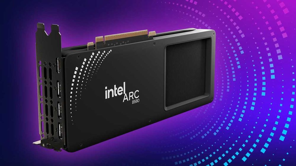 Видеокарта intel ARC B580 12gb