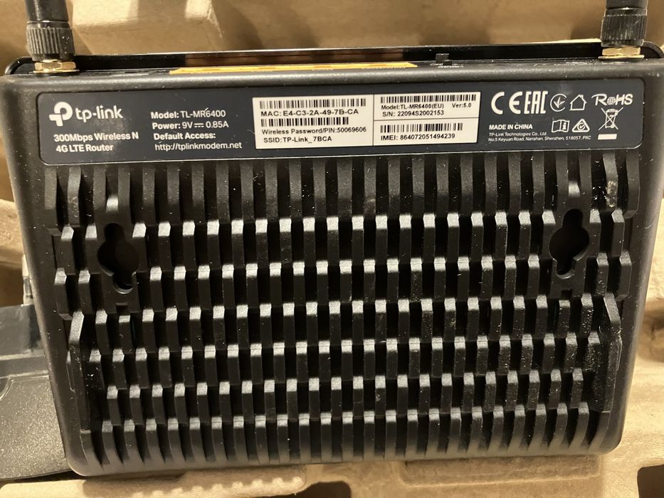 Router TP-Link TL-MR6409