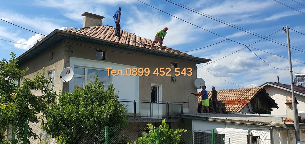 Ремонт на покриви Цалапица.
