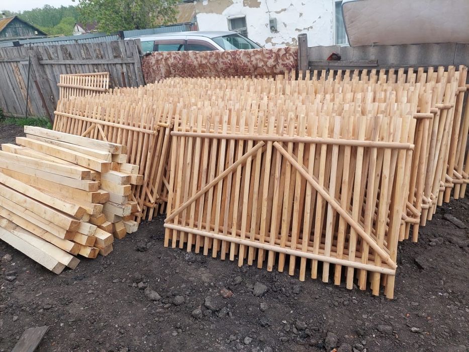 Штакетник пролетами для дома и дачи