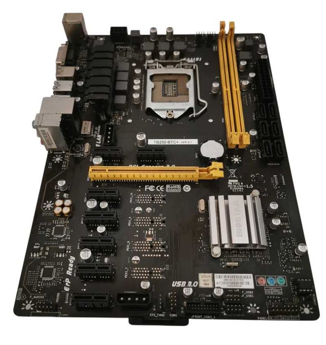 Kit Intel i3 7100 + Biostar TB250-BTC + 4 gb DDR4 | 2 Core | 3.9 Ghz | Garantia!