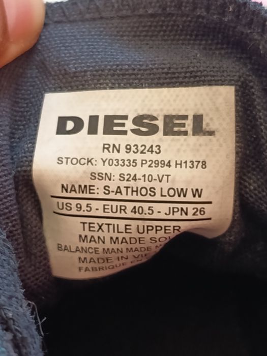 Sneakers Diesel S-ATHOS Low W