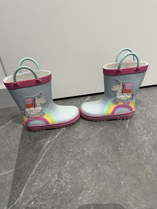 Детски гумени ботуши NEXT и Декатлон