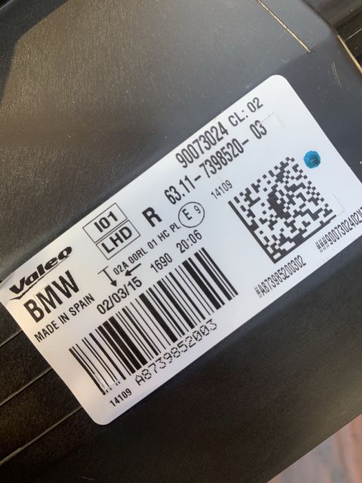 Фарове за BMW i3