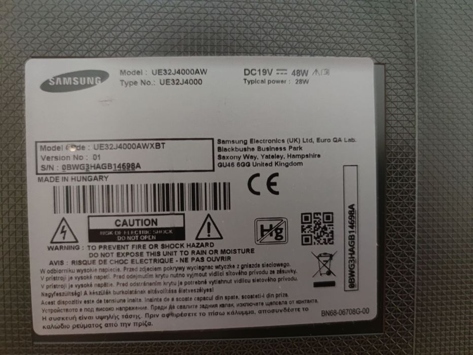 Телевизор Samsung за части