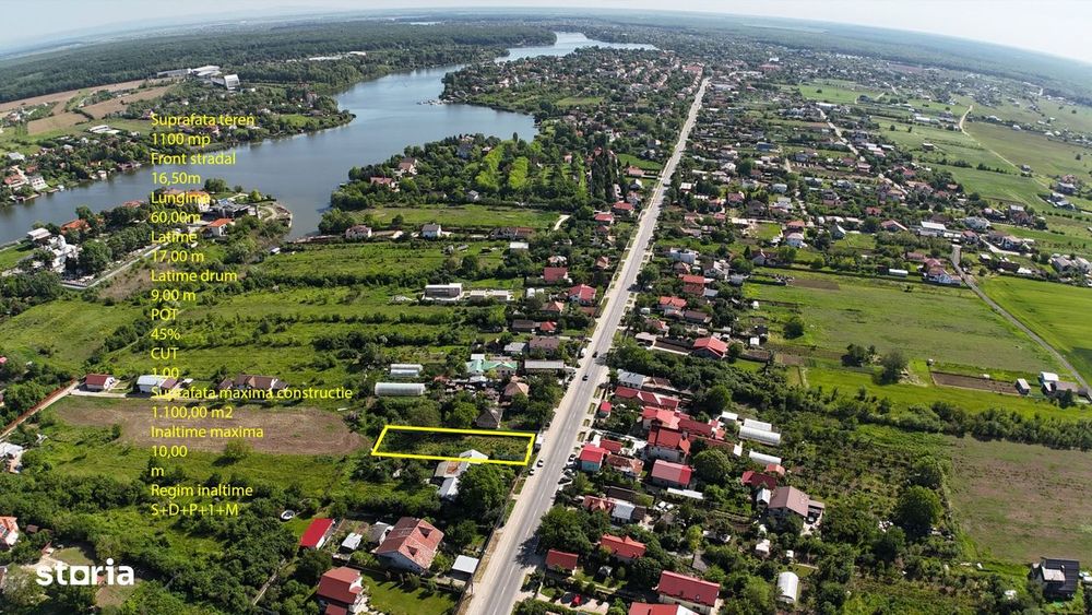 Teren 1100 mp, Deschidere la Șoseaua Ghermanesti Potențial pentru Două