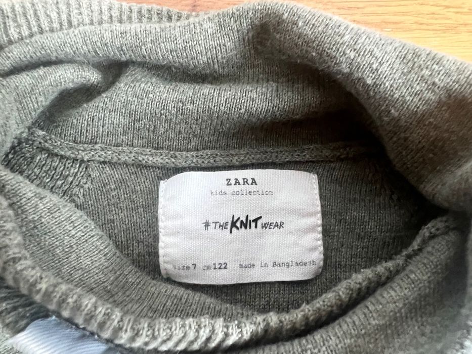 Сет пуловер Zara и панталон Mothercare 6-7 год.