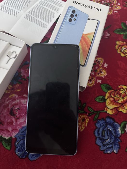 Samsung Galaxy A33 5G 8/128Gb, голубой