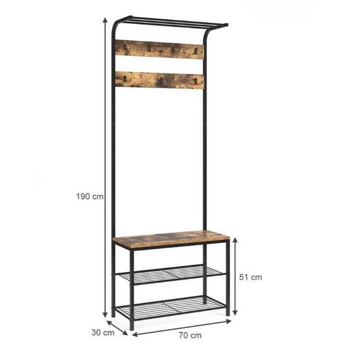 Метална закачалка с винтидж детайли 2511