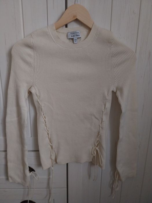 Вълнена блуза & Other Stories цвят екрю