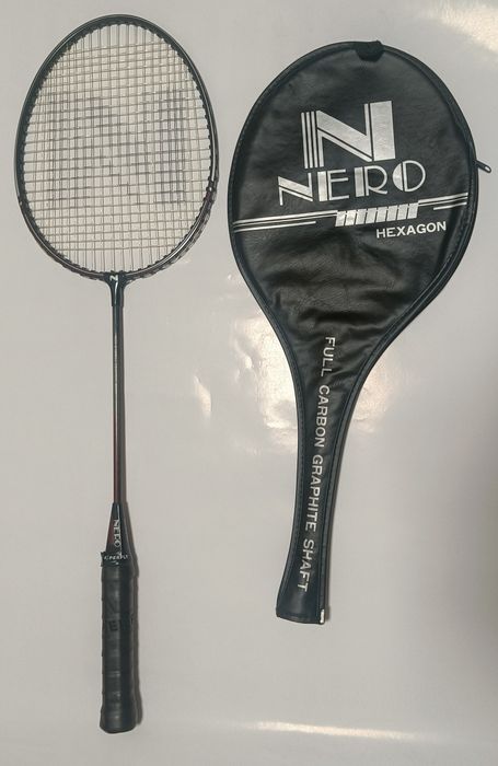 Set rachete badminton competitie  Nero carbon graphite