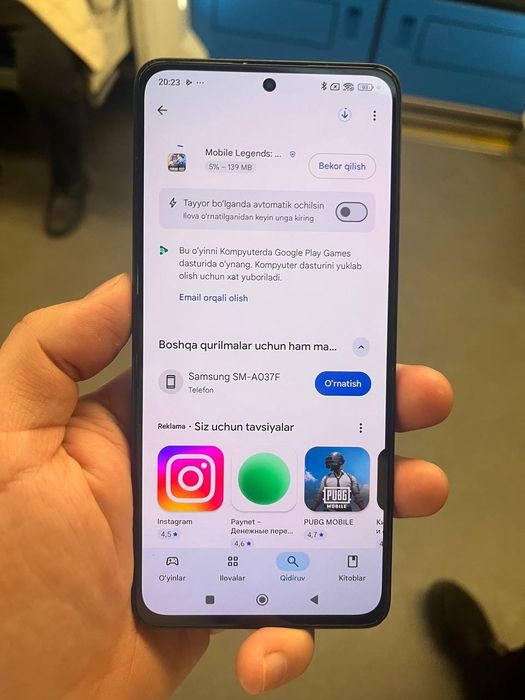 Redmi not 13 6+2/128