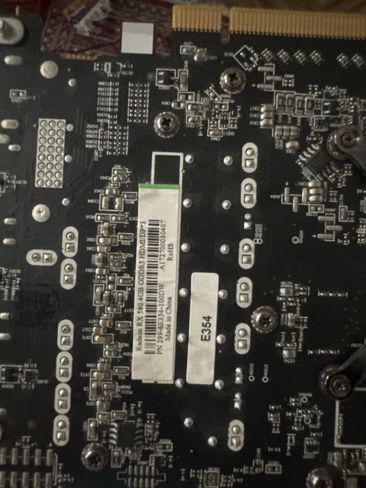 Видекарта Radeon RX580 4GB