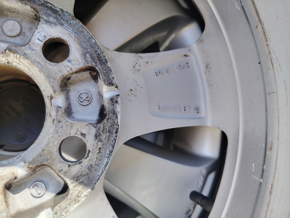 Vand set roti de vara Vw Polo R14!