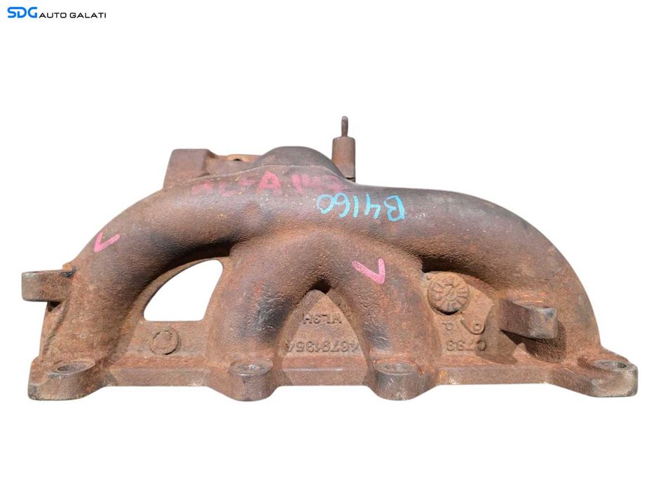 Galerie Evacuare Fiat Stilo 1.9 JTD 66KW 85KW 88KW 2001 - 2008 Cod 46791354 [B4160]