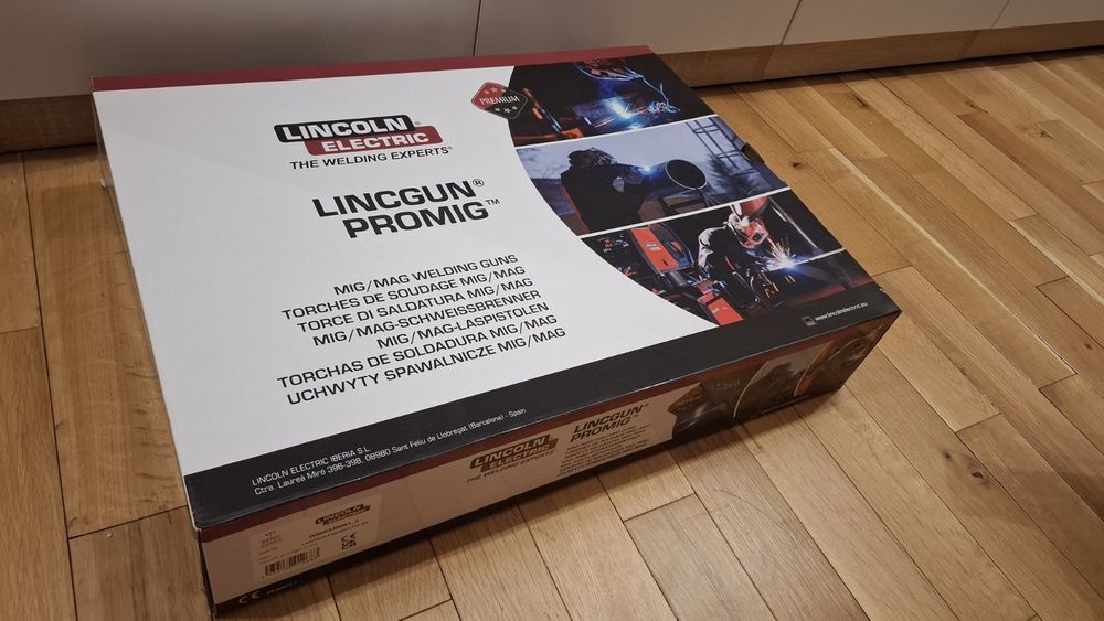 Професионална заваръчна горелка Lincoln Electric LINCGUN PROMIG 270 (4м)