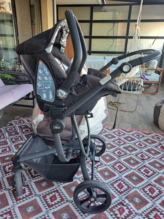 Количка САМ, 3 в 1 + дъждобран + чанта