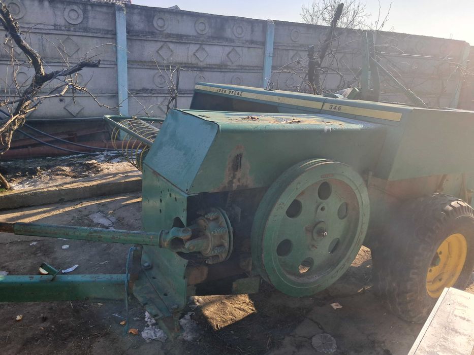 Presa de balotat john deere 346