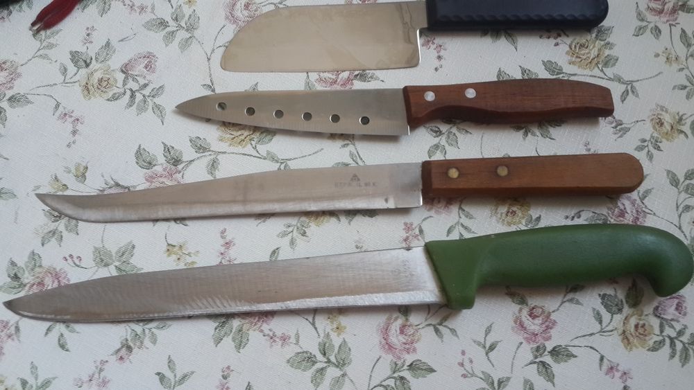 Професиональные ножи, шеф, сантоку и др.