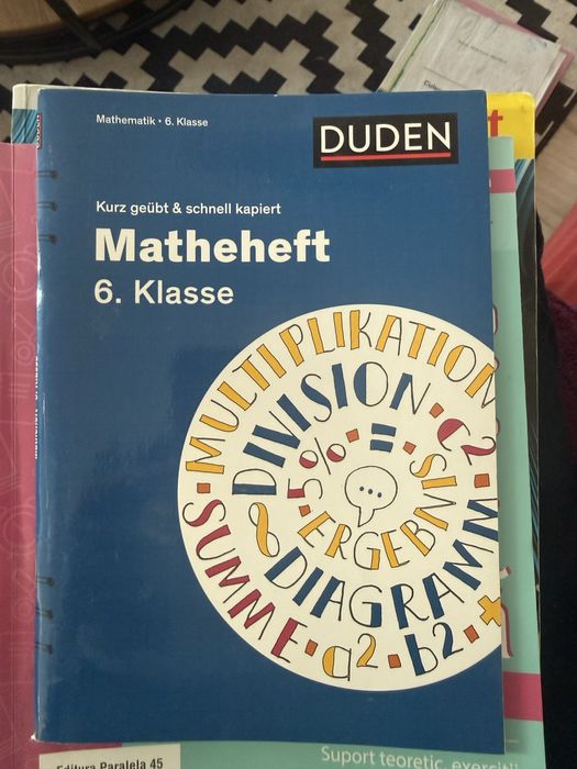 Manuale de matematica si romana pentru clasa 6a