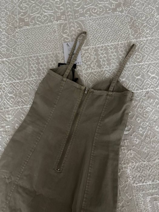 Джинсовый сарафан от Bershka