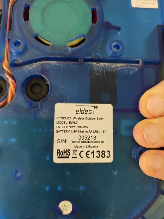 Sistem alarma Eldes security - wireless, cu cartela SIM, pe baterii