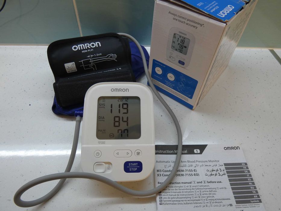 НОВ Омрон Omron X3 Comfort апарат за кръвно налягане