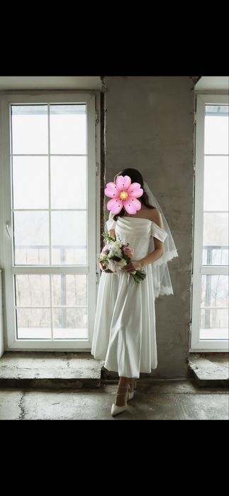 Фата с  кружевом