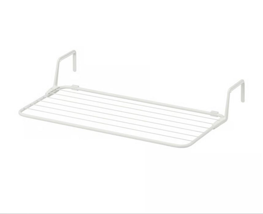 Uscător rufe, alb, ANTONIUS IKEA, 77x40-49 cm