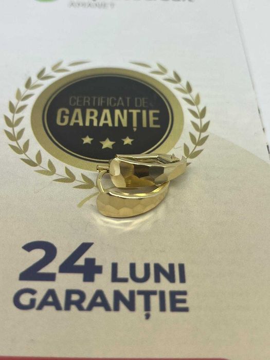 Cercei 14k 1.54g ( Galata B8134.1 ) Garantie 2 ani!