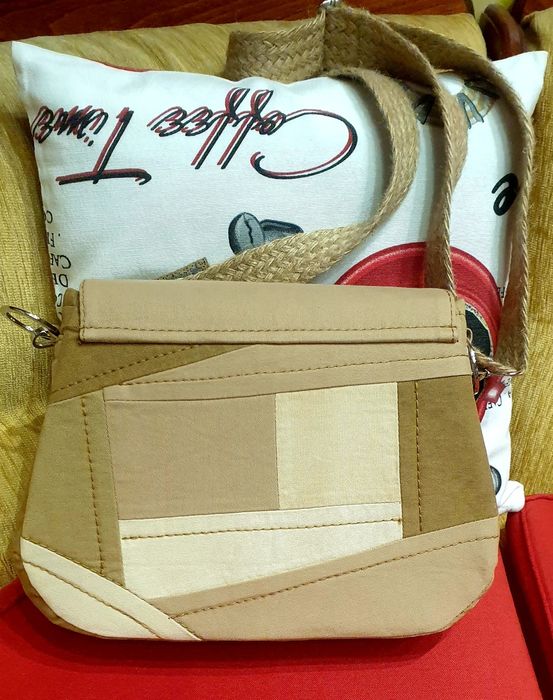 Голяма чанта от  плат