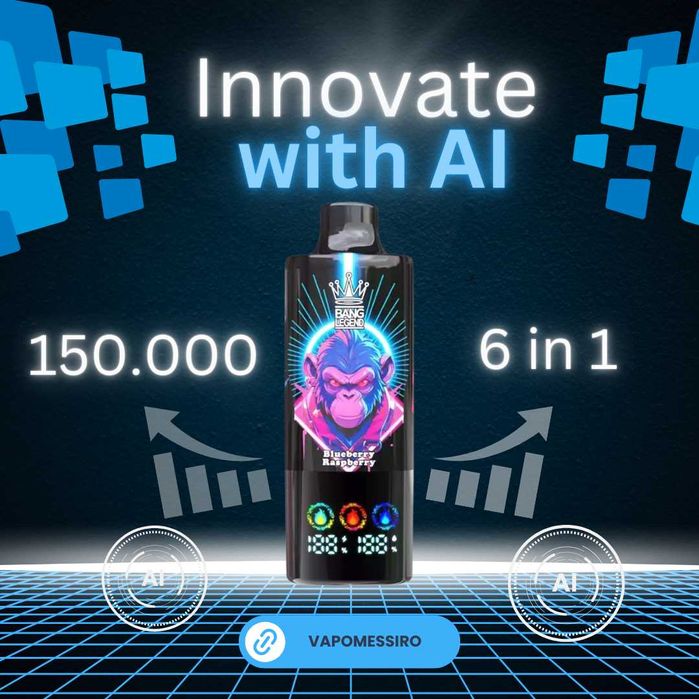 Vape Legend 150.000 puffuri 6 in 1 Arome deosebite !