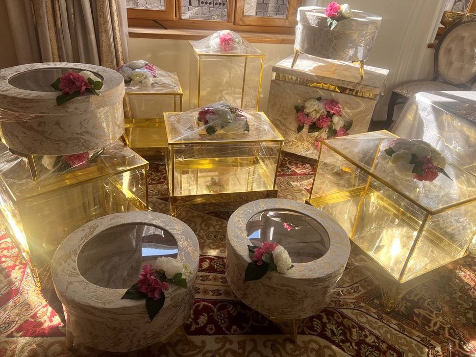 Сандиқ сарпо қутилар Фотиха ва тўй маросимлари учун