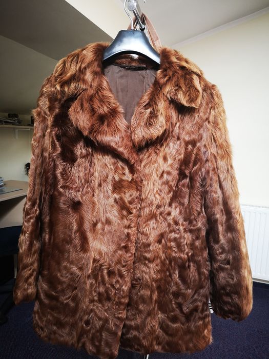 Haină de dama din blana de ied Mongolia