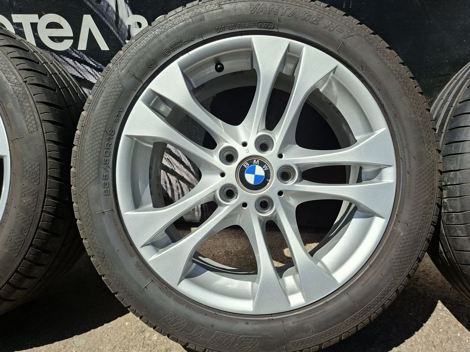 18" 5X120mm BMW X3, БМВ Х3 Джанти с Почти Нови Летни гуми 235/50/18