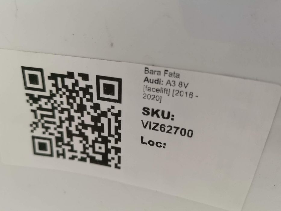 Предна броня Ауди А3 8В / Audi A3 8V [фейслифт] [ - ] С-Лайн Оригиналн