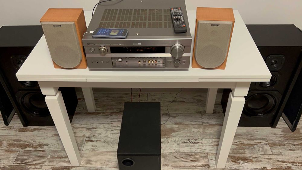 Subwoofer Quadral Sub 140 si boxe Sony SS-CNE3, video test