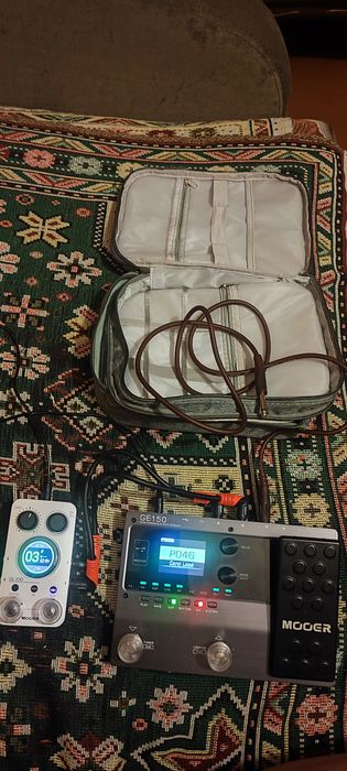 Продам гитарный процессор и лупер Mooer