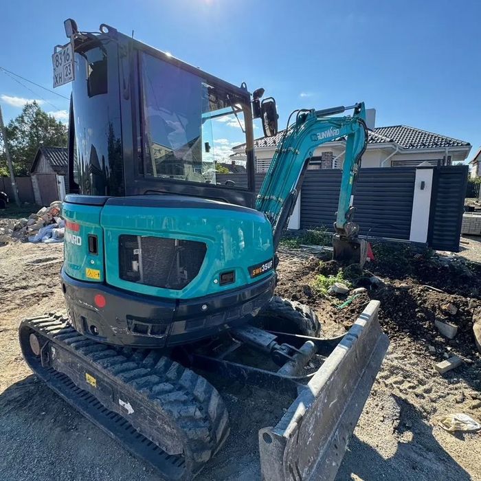 Услуги мини экскаватора по Астане быстрая доставка