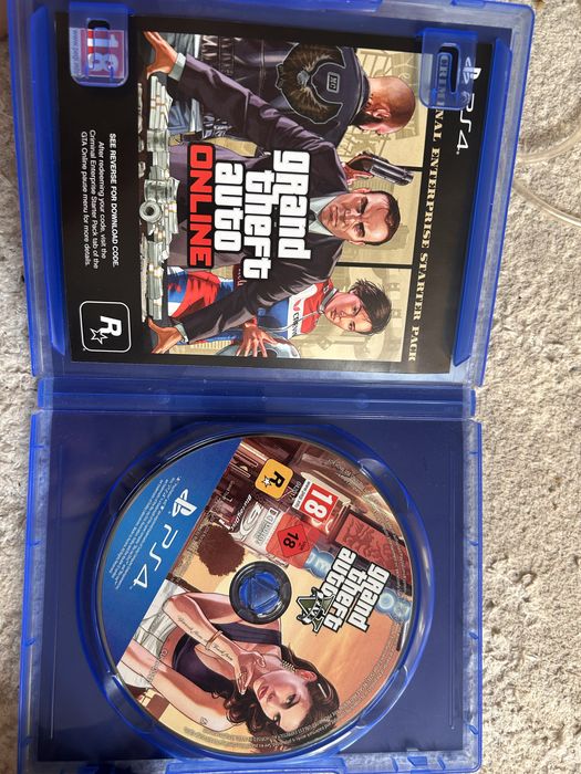 GTA 5 диск для PS4