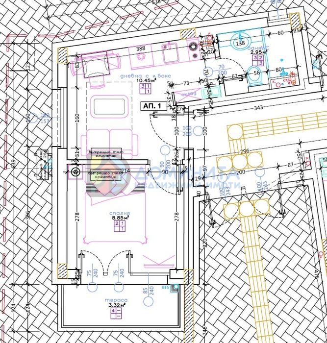 Продава се Двустаен апартамент в Приморско - 38 кв.м за 926 €/кв.м - Снимка #2