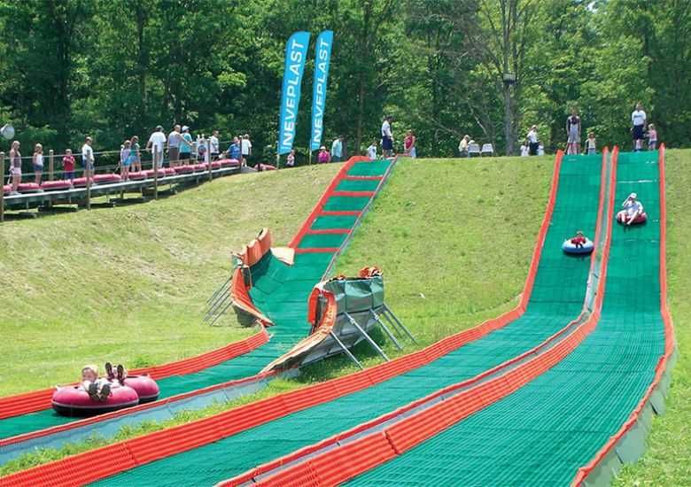 Тюбинг ватрушка с пластиковым дном