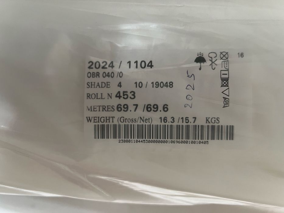 2 топа лен OBR 040 избелен / PFD /